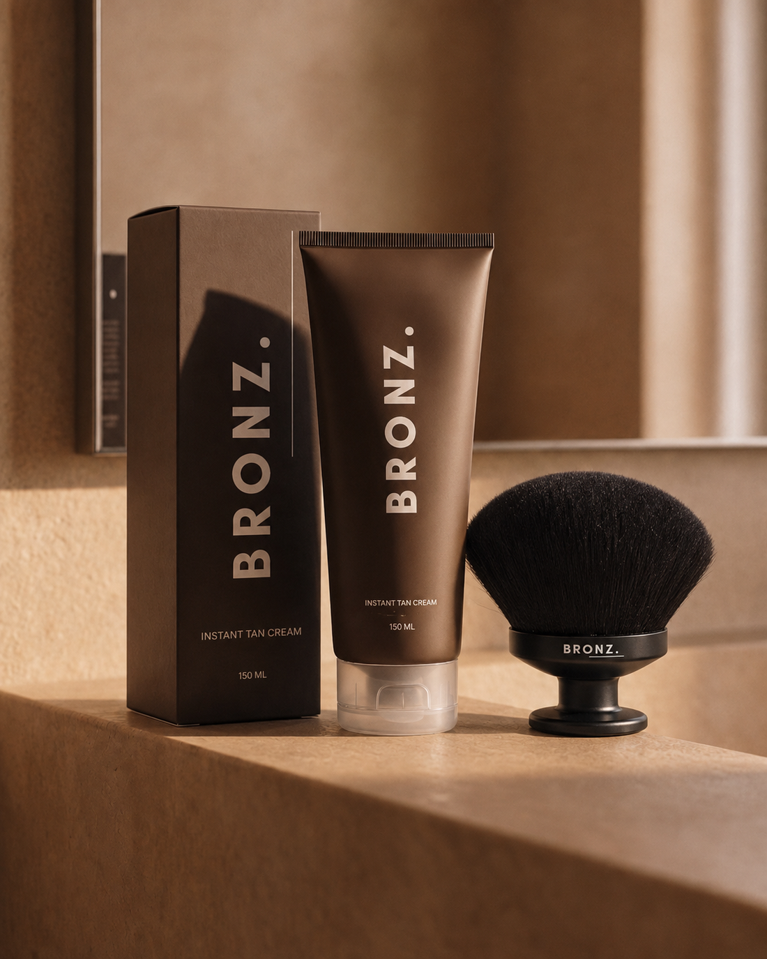 NEW IN: Instant Tanning Cream + Blending Brush