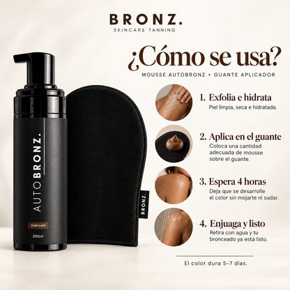 Mousse Autobronz + Guante Aplicador