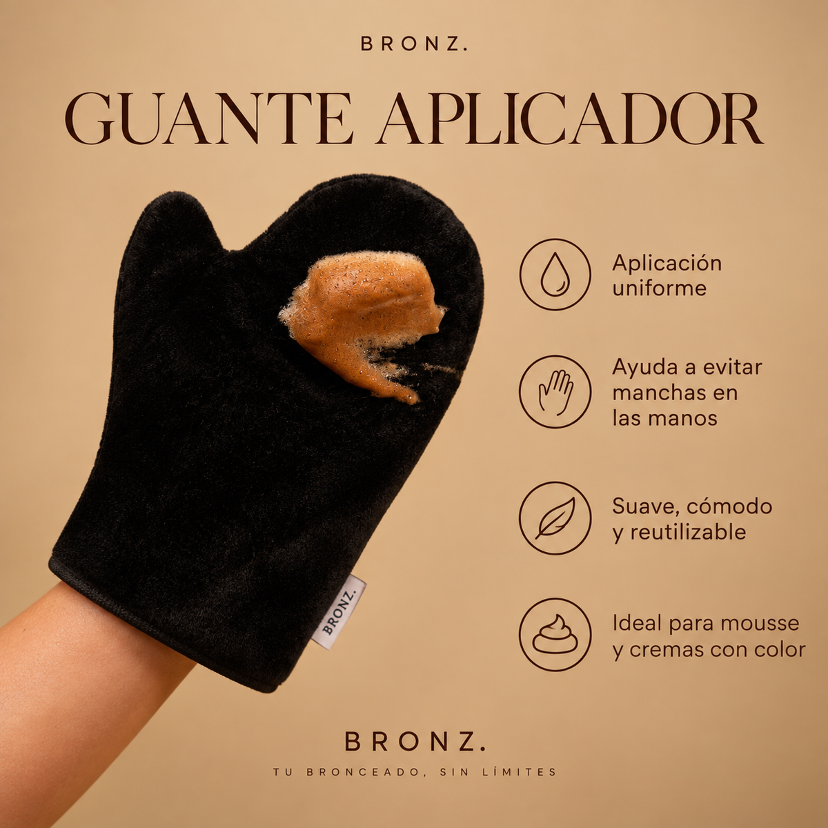 Guante aplicador