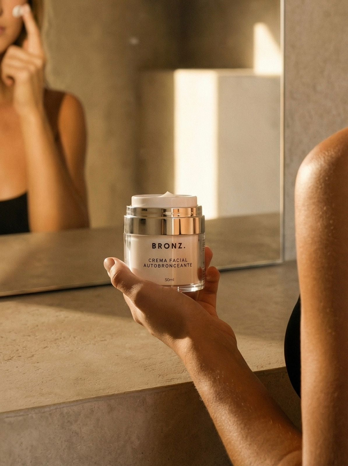 Crema facial autobronz