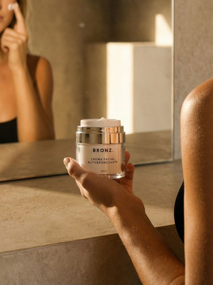 Crema facial autobronz