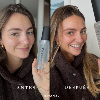 Bruma facial autobronceante