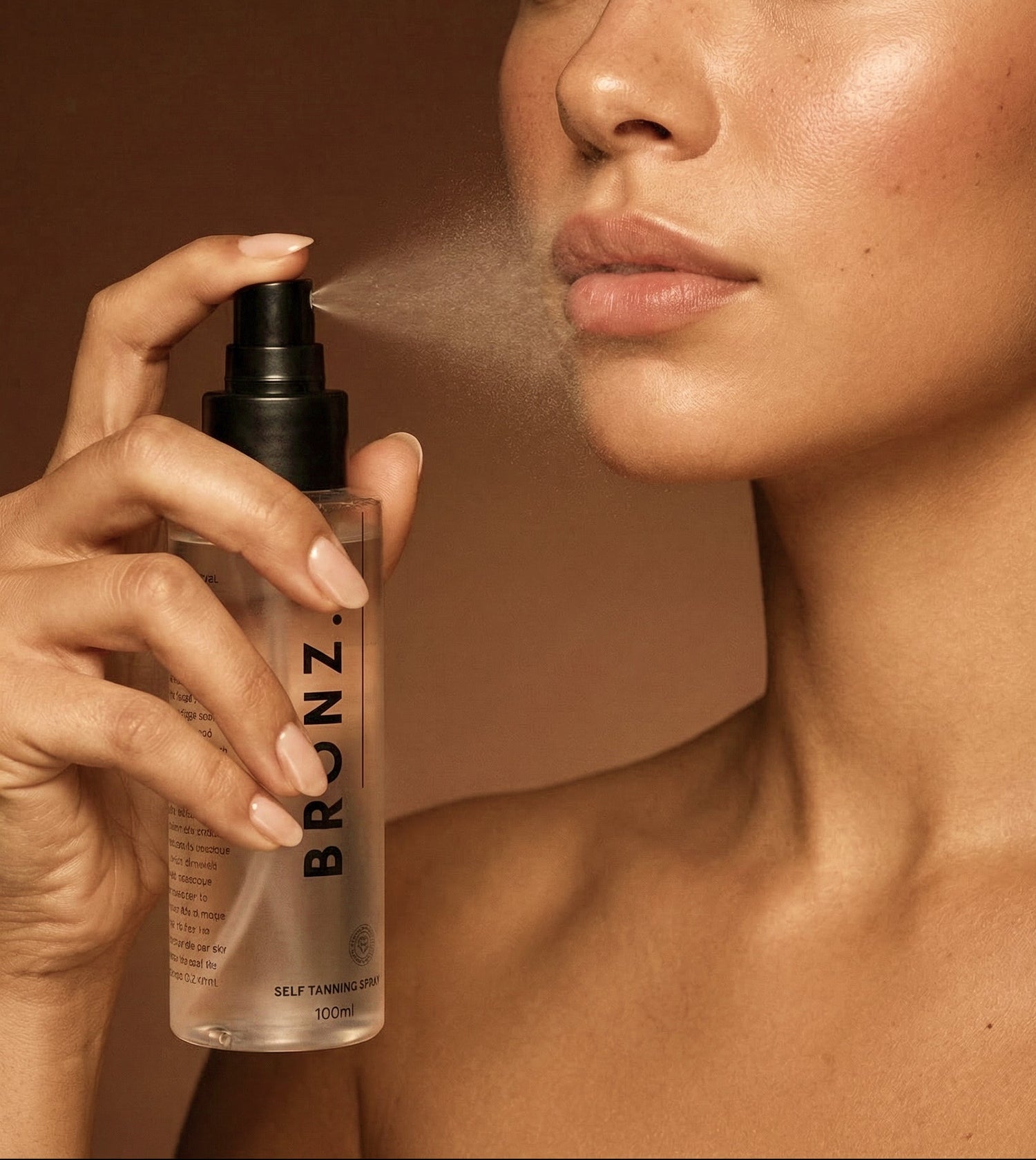 Bruma facial autobronceante