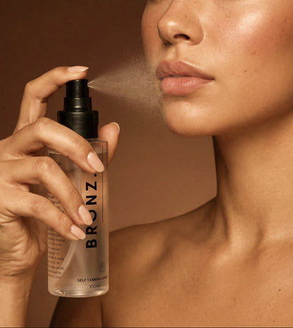 Bruma facial autobronceante